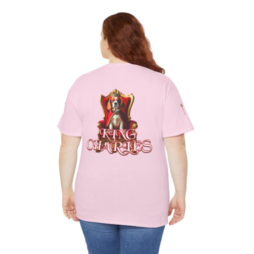 King Charles Womens Tshirt - Back Design