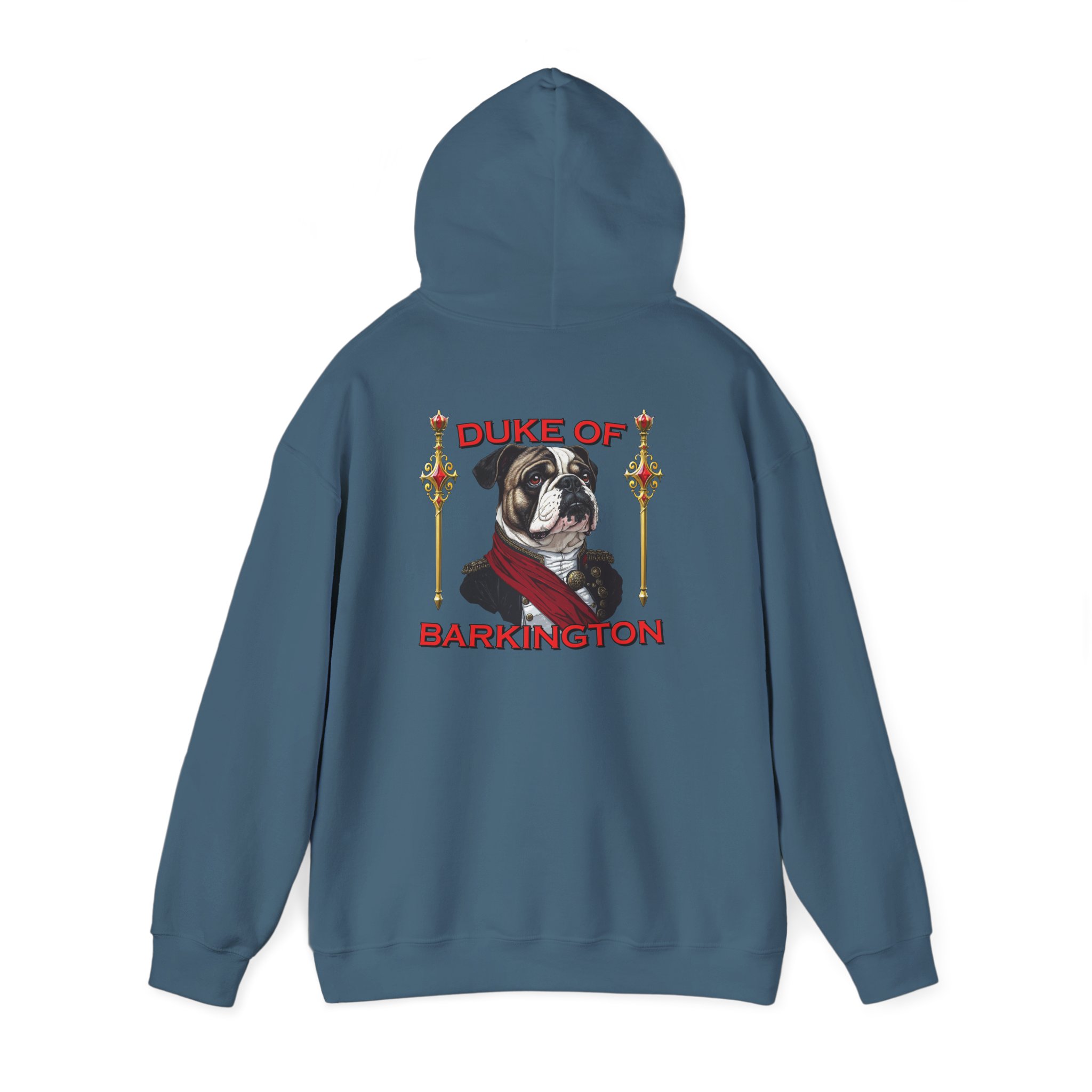 Duke of Barkington Bulldog Hoodie | Royal Sweatshirt - Image 58