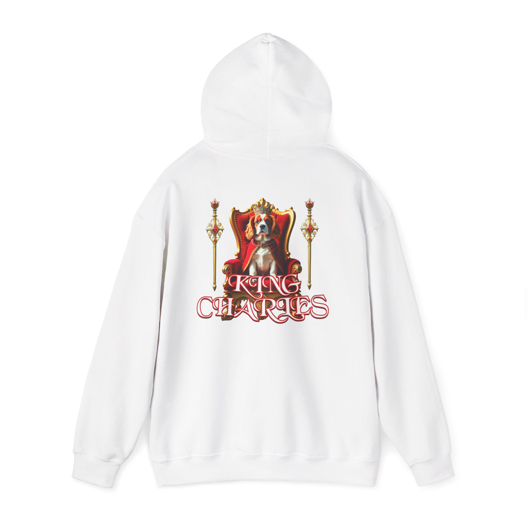 King Charles Hoodie | Regal Dog Throne Sweatshirt - Image 12