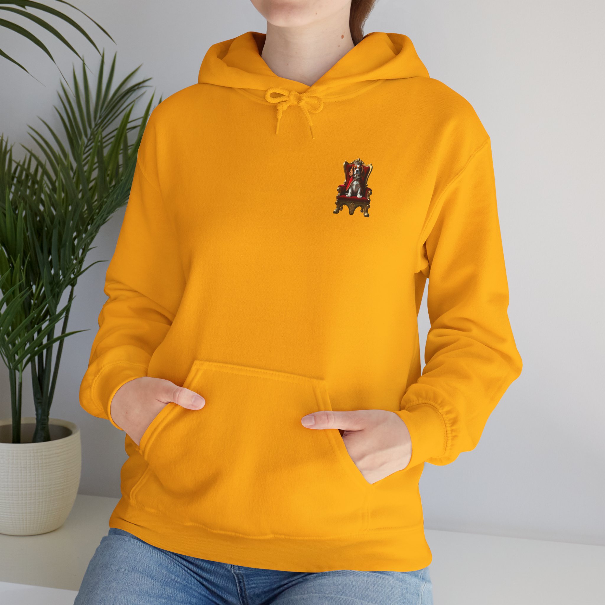 King Charles Hoodie | Regal Dog Throne Sweatshirt - Image 7
