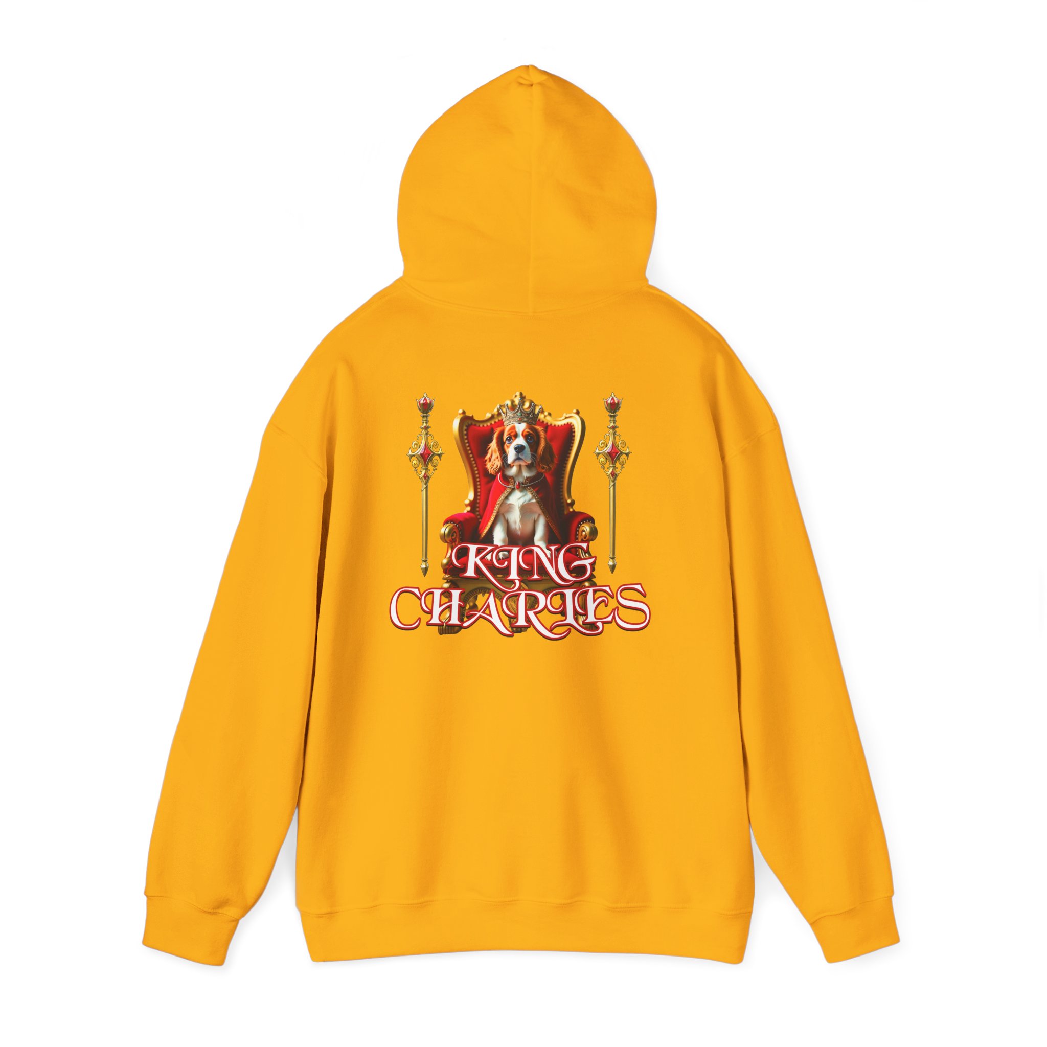 King Charles Hoodie | Regal Dog Throne Sweatshirt - Image 6