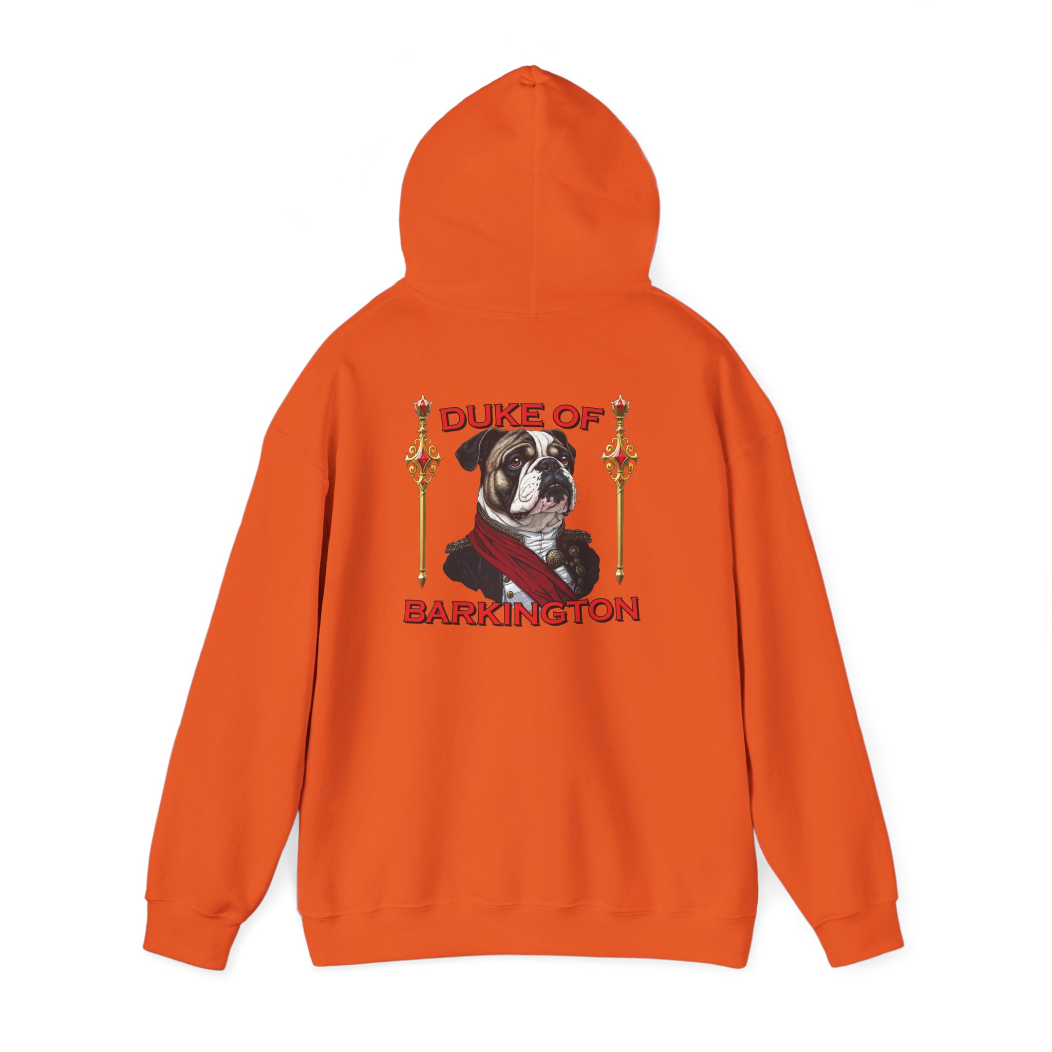 Duke of Barkington Bulldog Hoodie | Royal Sweatshirt - Image 46