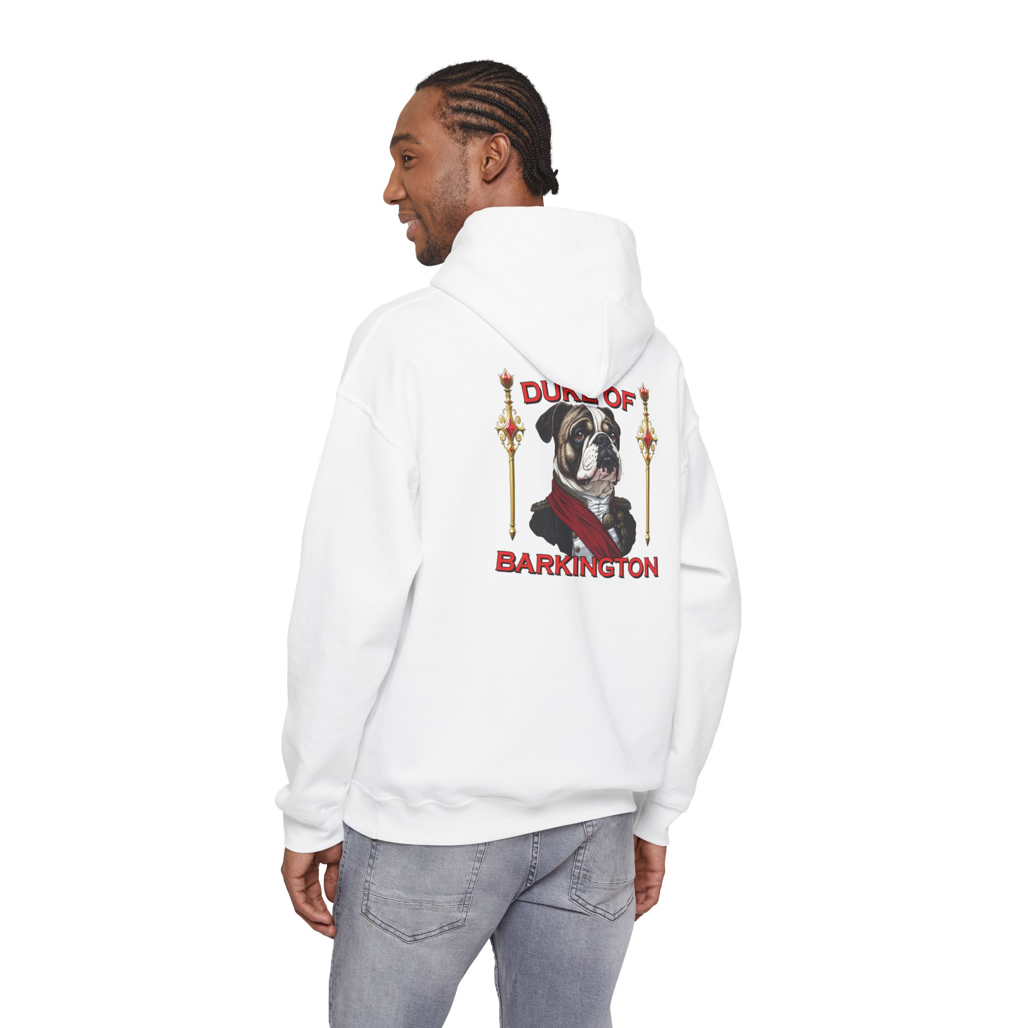 Duke of Barkington Bulldog Hoodie | Royal Sweatshirt - Image 22