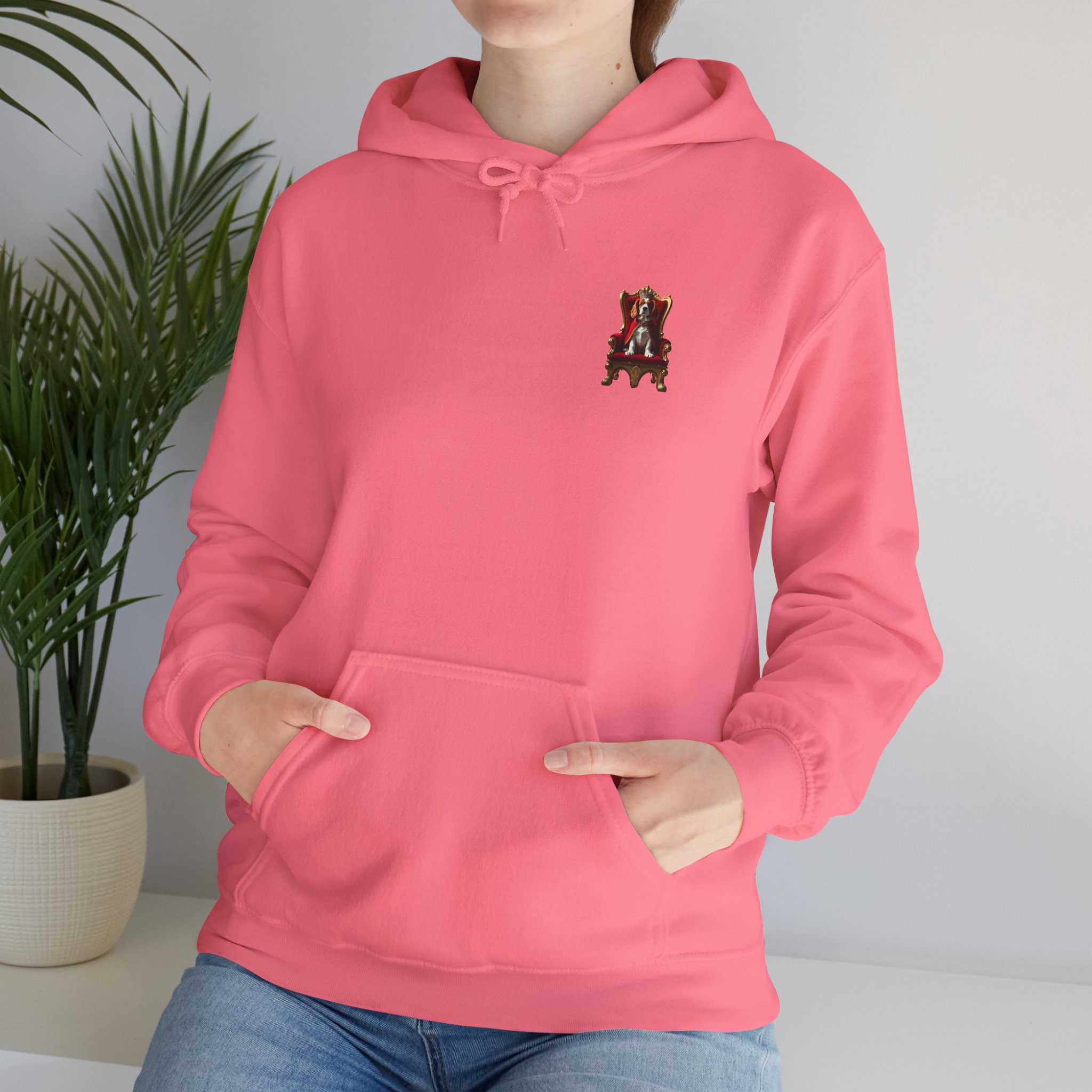King Charles Hoodie | Regal Dog Throne Sweatshirt - Image 51