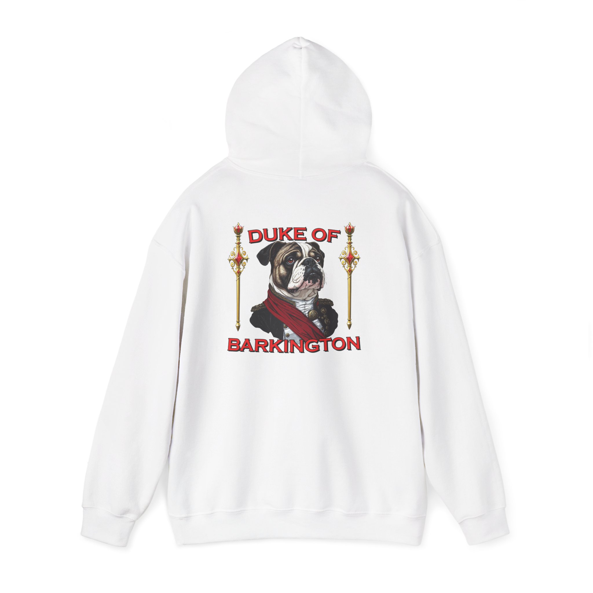 Duke of Barkington Bulldog Hoodie | Royal Sweatshirt - Image 24