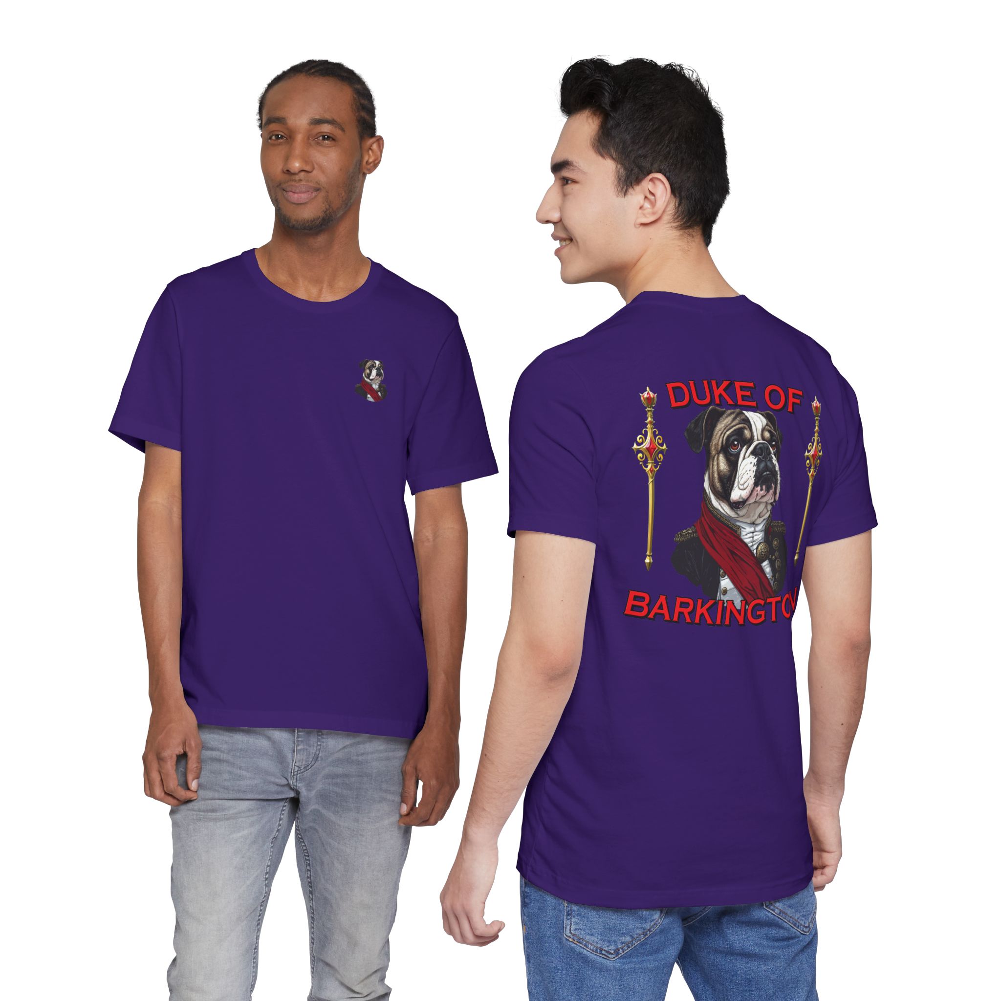 Duke of Barkington Bulldog T-Shirt | Royal T-Shirt - Image 15