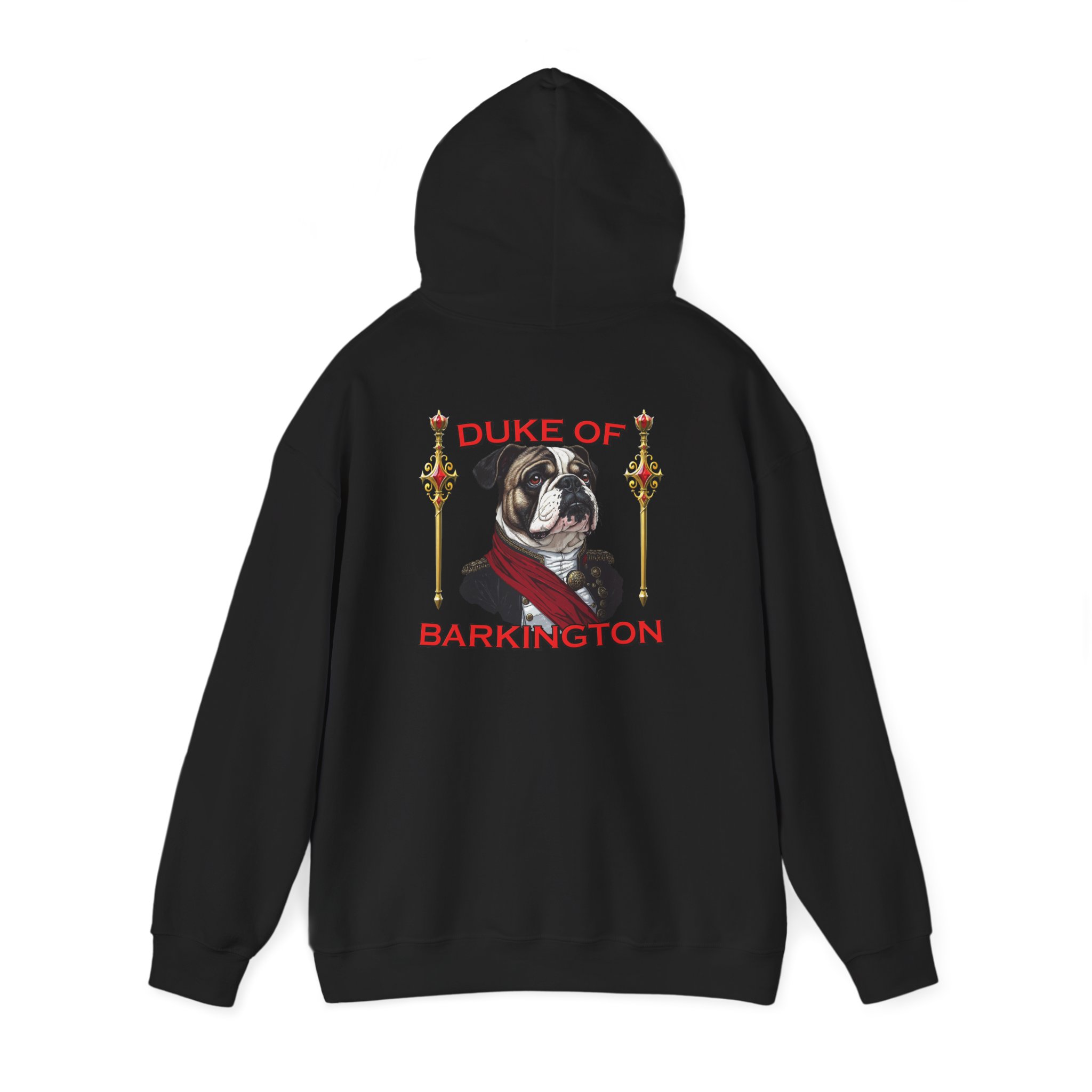 Duke of Barkington Bulldog Hoodie | Royal Sweatshirt - Image 36