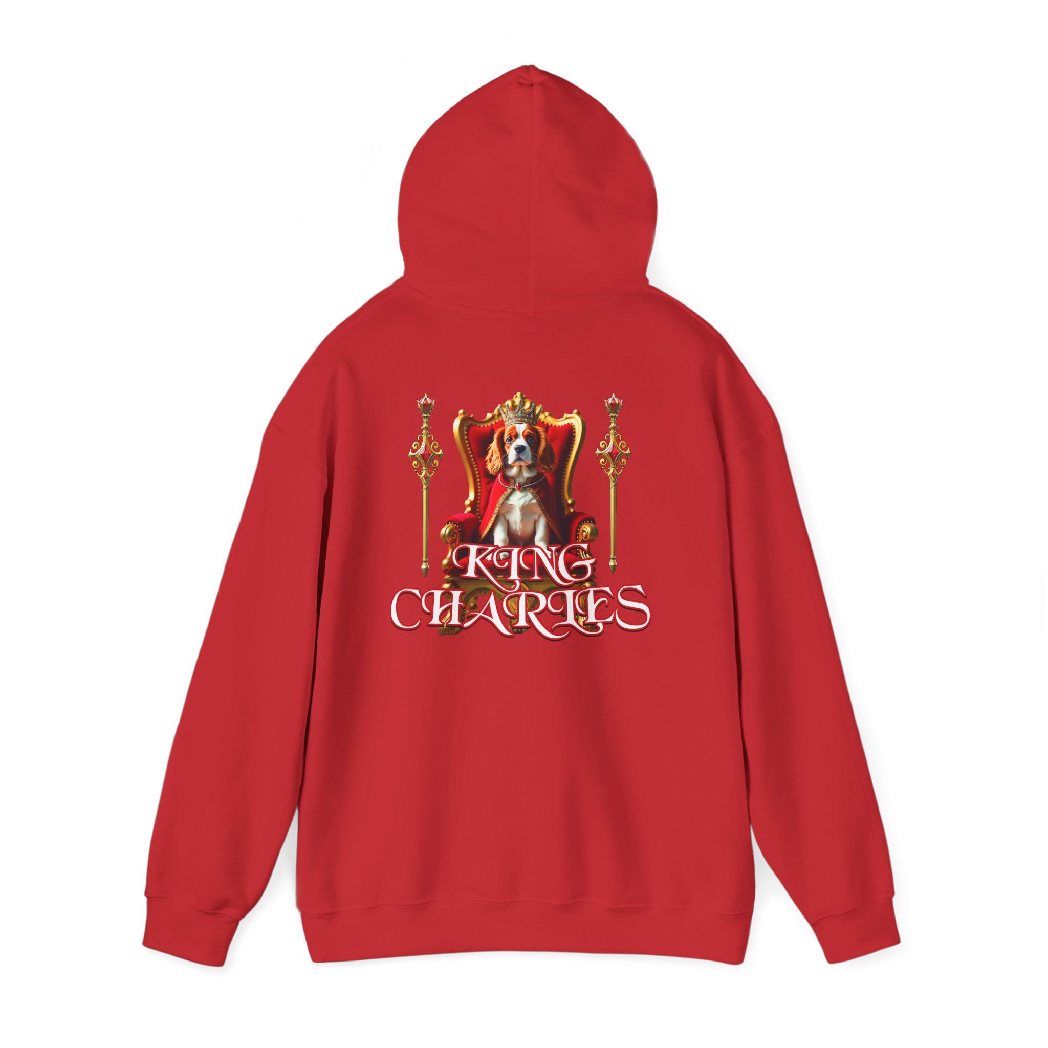 King Charles Hoodie | Regal Dog Throne Sweatshirt - Image 56