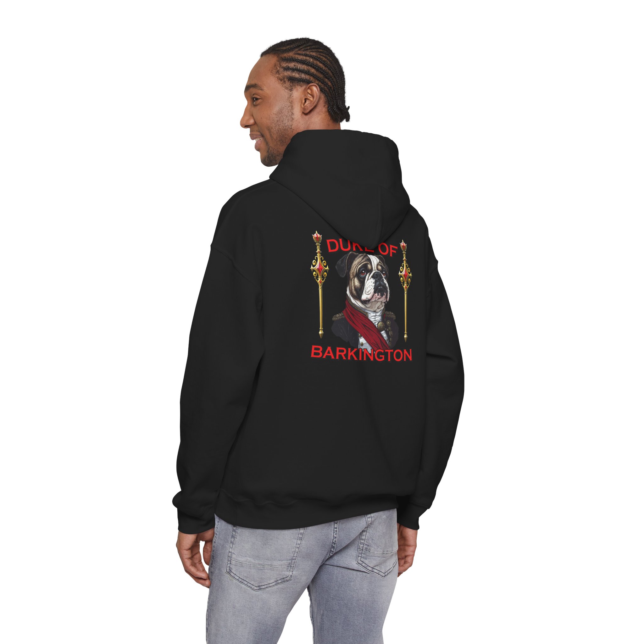 Duke of Barkington Bulldog Hoodie | Royal Sweatshirt - Image 34