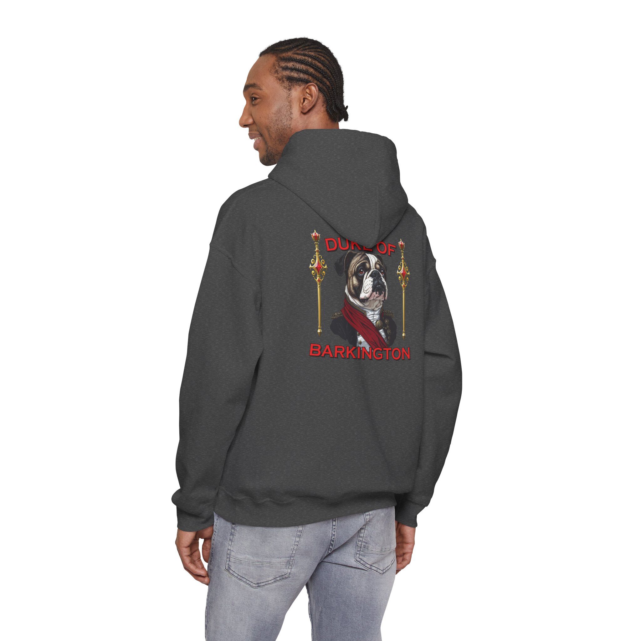 Duke of Barkington Bulldog Hoodie | Royal Sweatshirt - Image 10
