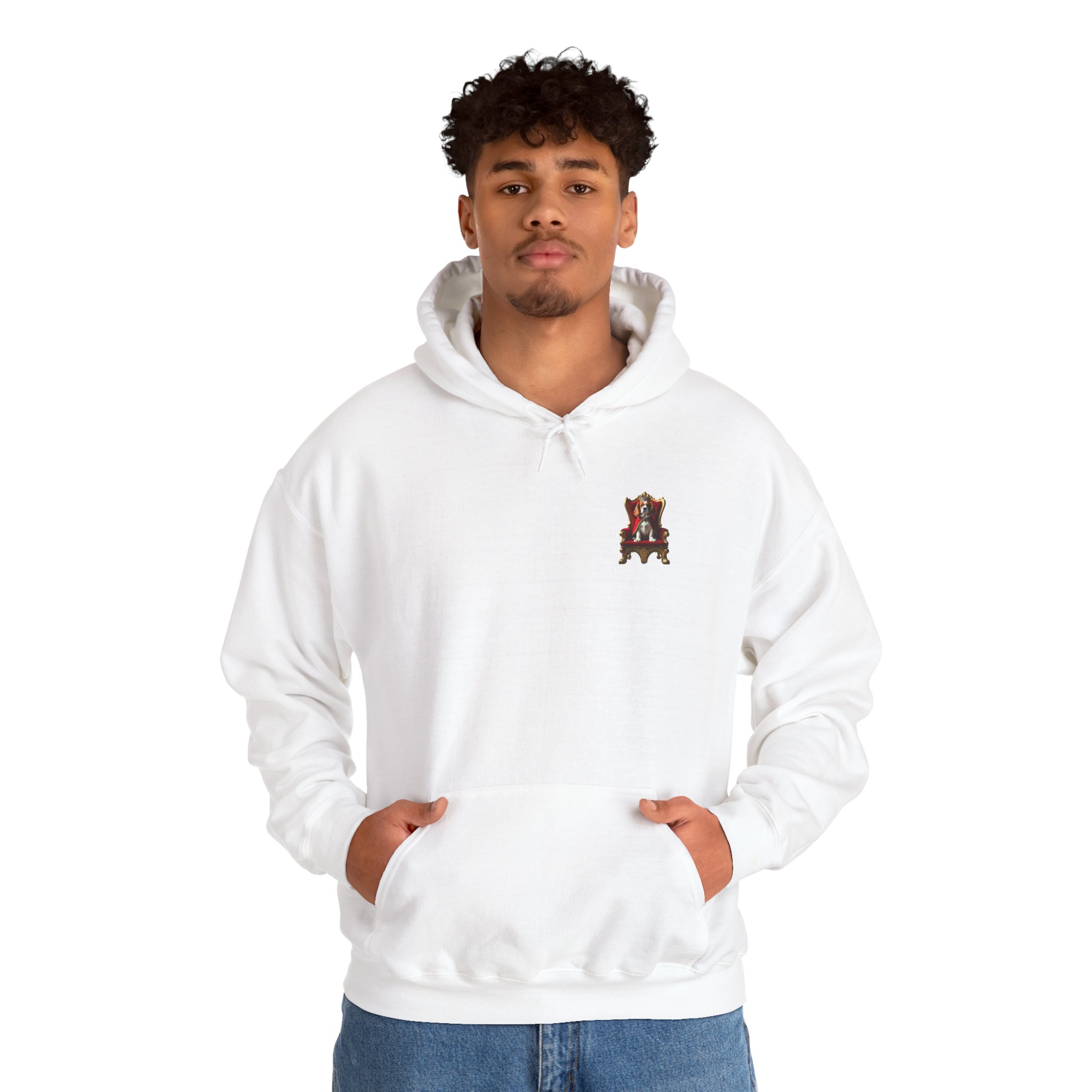 King Charles Hoodie | Regal Dog Throne Sweatshirt - Image 8