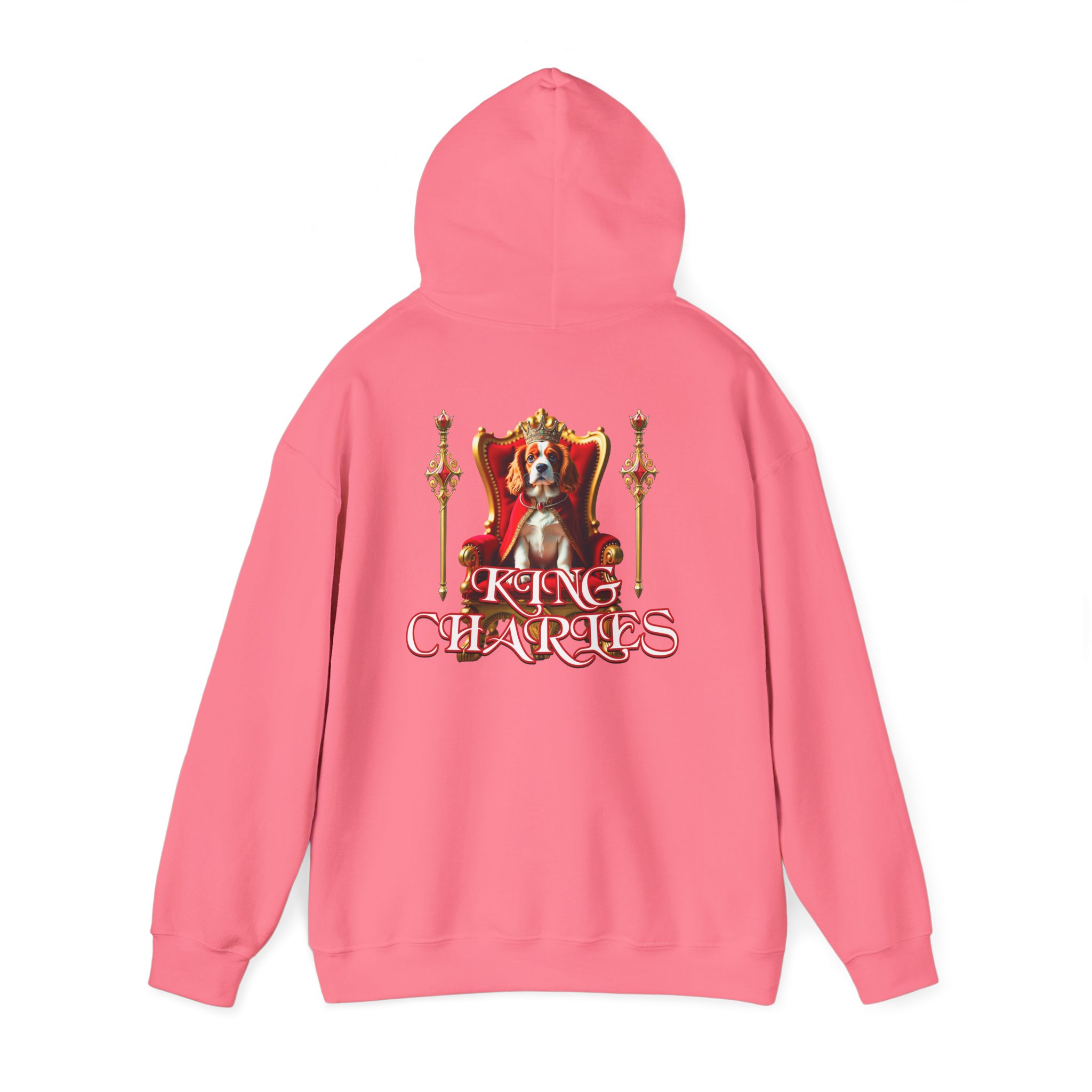King Charles Hoodie | Regal Dog Throne Sweatshirt - Image 49
