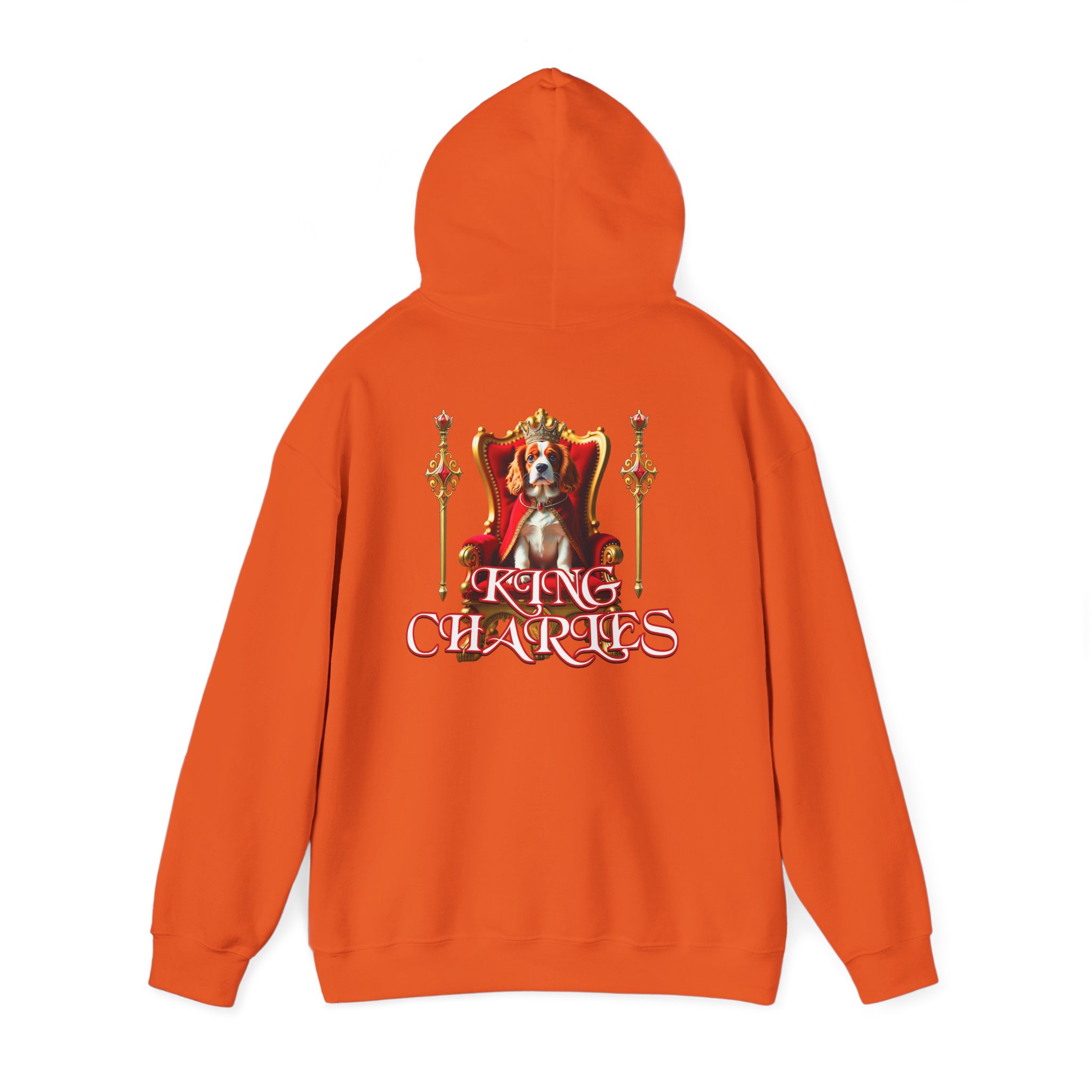 King Charles Hoodie | Regal Dog Throne Sweatshirt - Image 24