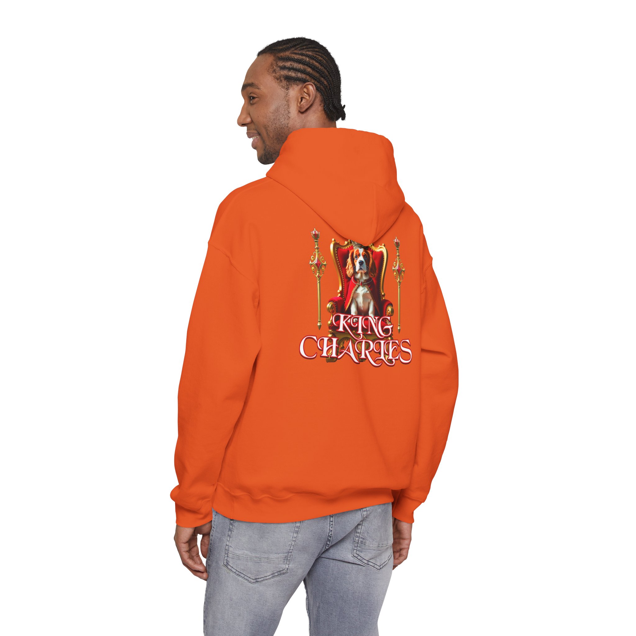 King Charles Hoodie | Regal Dog Throne Sweatshirt - Image 22