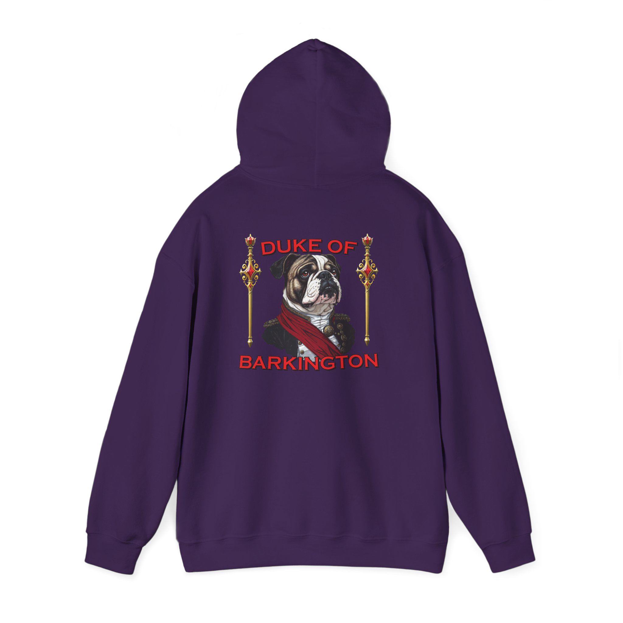 Duke of Barkington Bulldog Hoodie | Royal Sweatshirt - Image 52