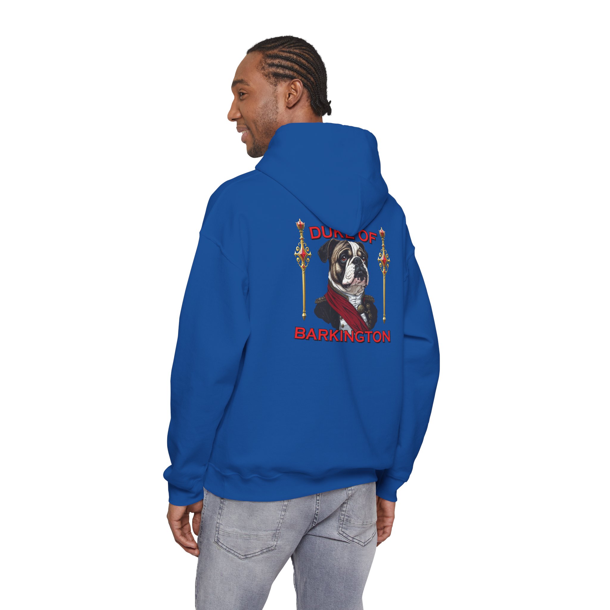 Duke of Barkington Bulldog Hoodie | Royal Sweatshirt - Image 4