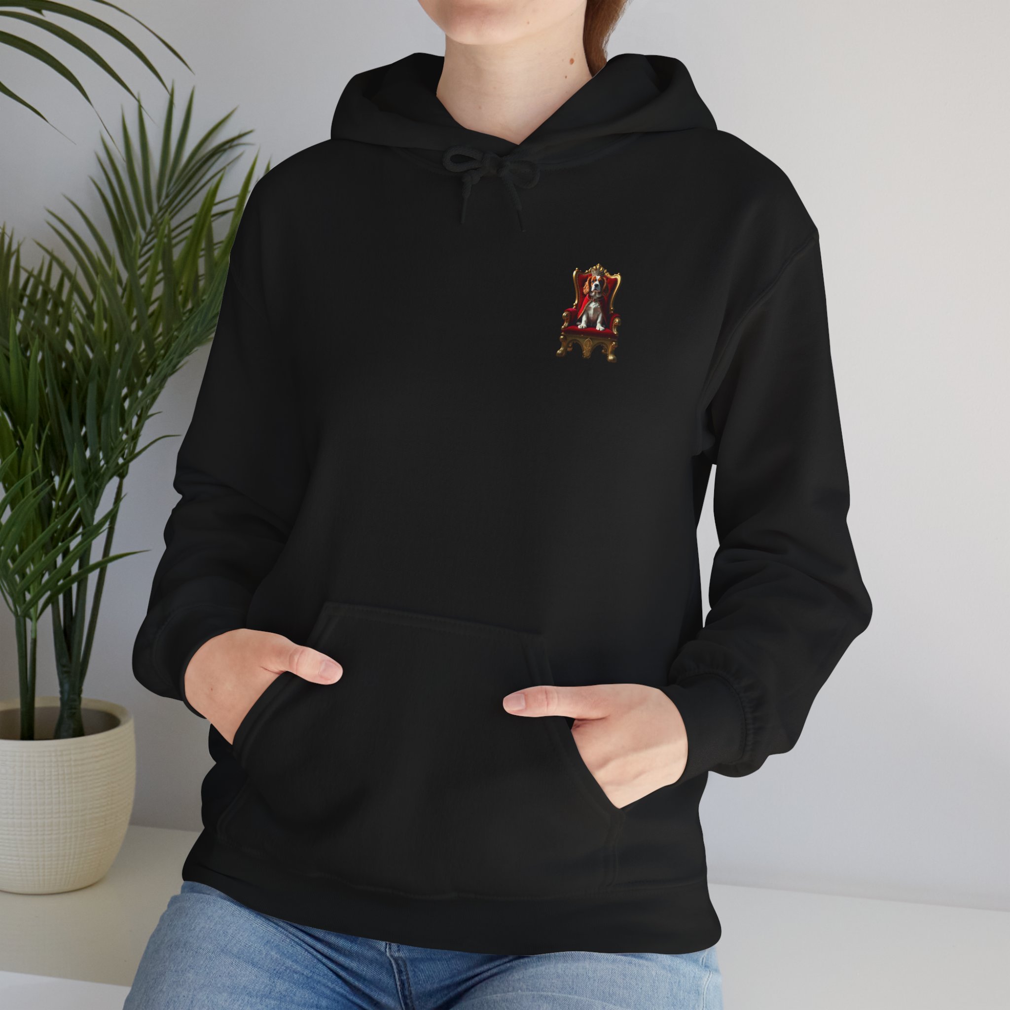 King Charles Hoodie | Regal Dog Throne Sweatshirt - Image 19