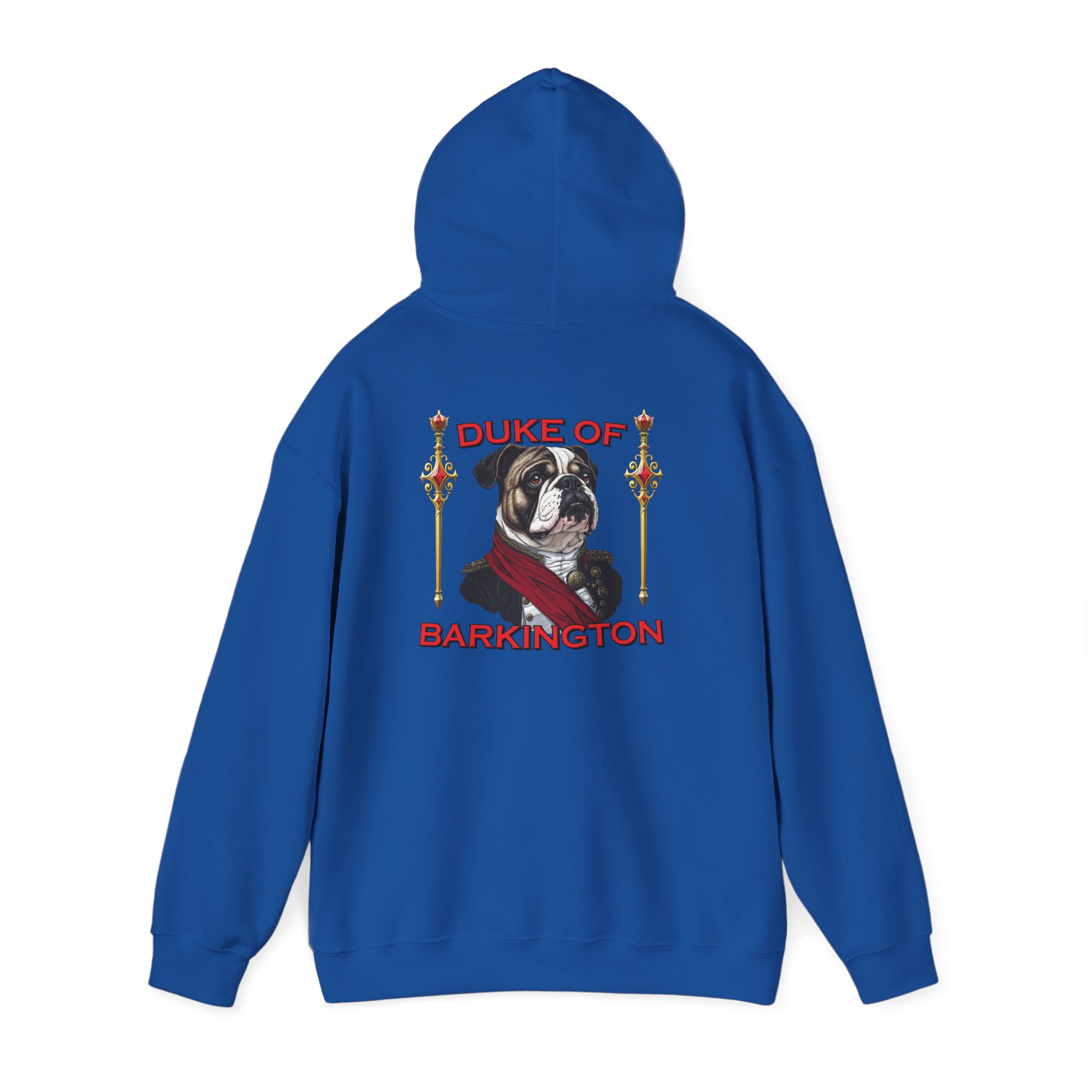 Duke of Barkington Bulldog Hoodie | Royal Sweatshirt - Image 6