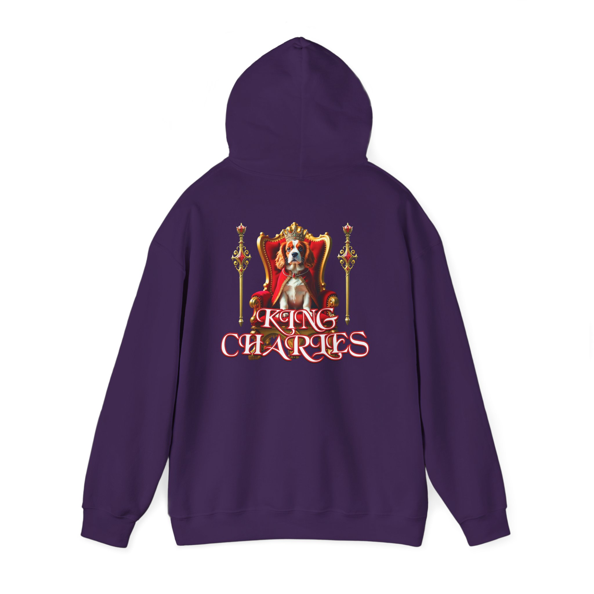 King Charles Hoodie | Regal Dog Throne Sweatshirt - Image 42