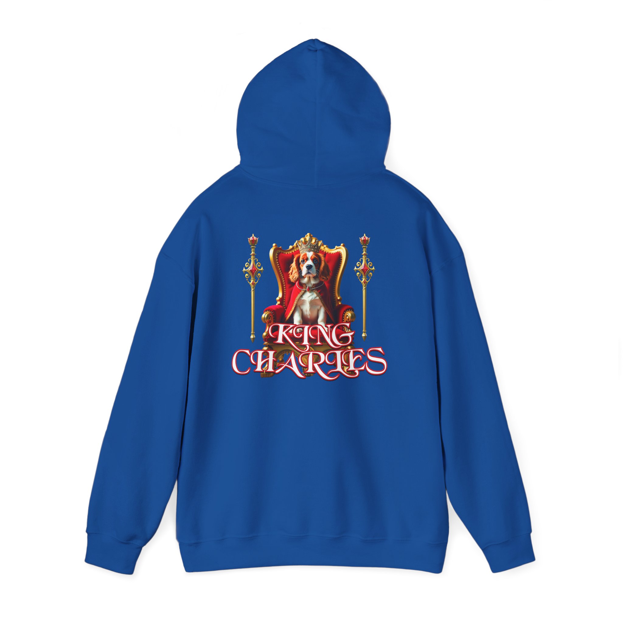 King Charles Hoodie | Regal Dog Throne Sweatshirt - Image 36