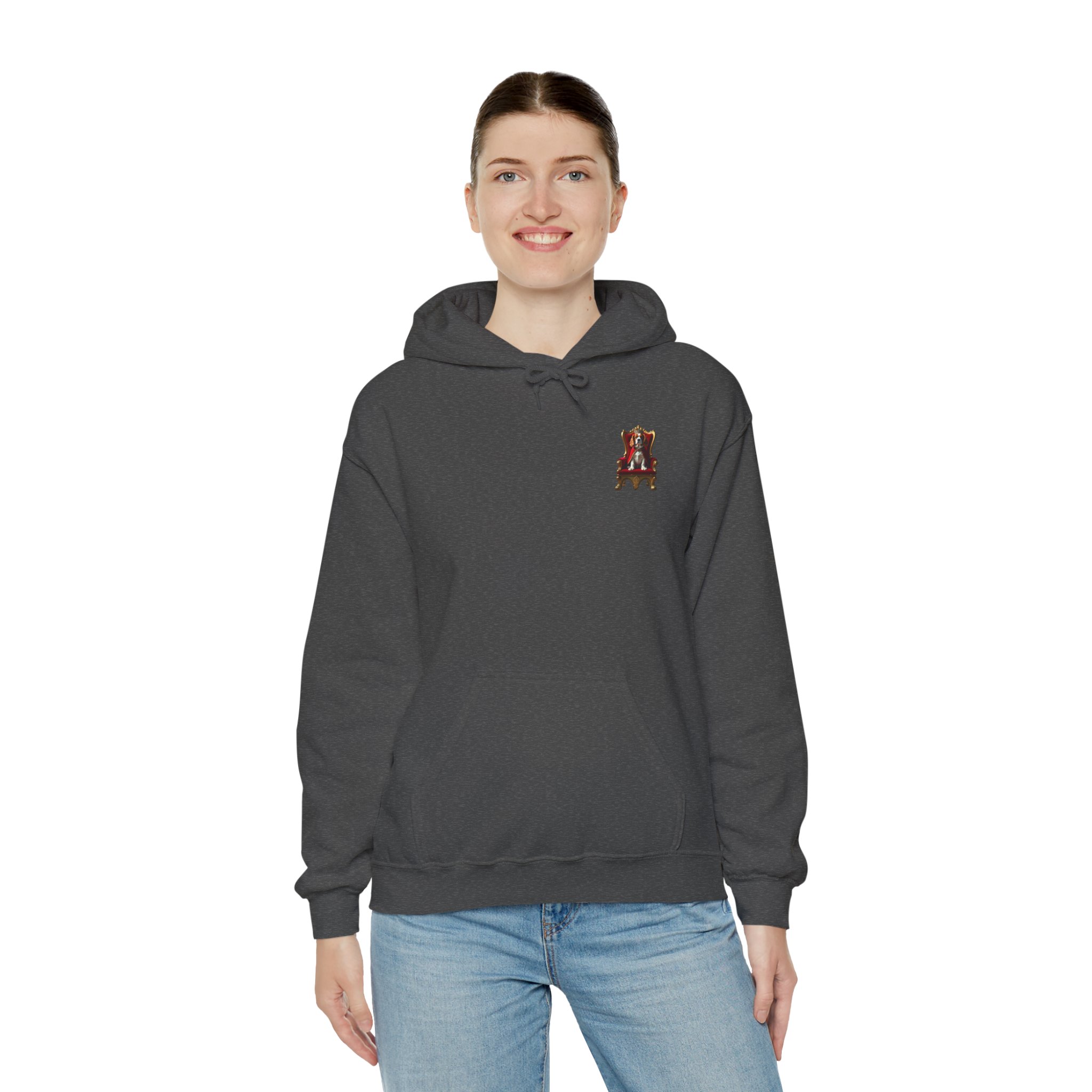 King Charles Hoodie | Regal Dog Throne Sweatshirt - Image 27
