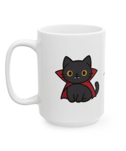 Count Purrcula Ceramic Mug | Count Purrcula Mug - Image 7