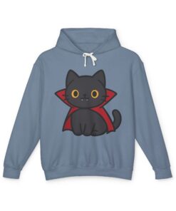 Count Purrcula Lightweight Pullover Hoodie | Count Purrcula Hoodie - Image 35