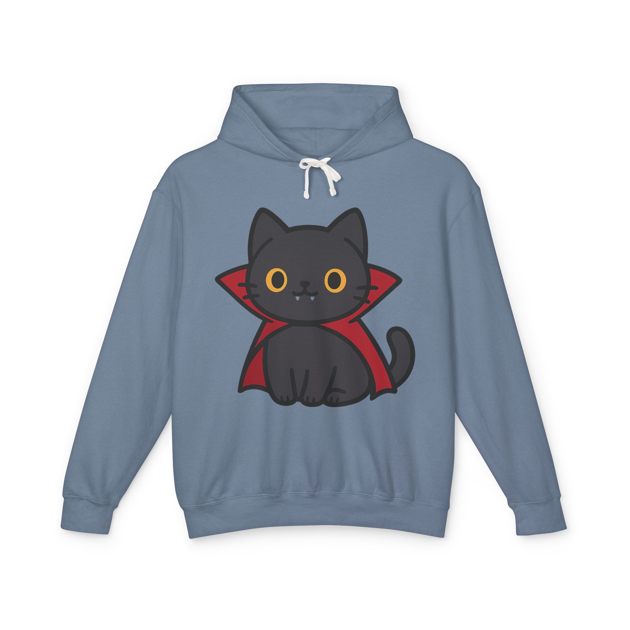 Count Purrcula Lightweight Pullover Hoodie | Count Purrcula Hoodie - Image 35