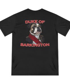 Duke of Barkington Men’s Organic Cotton T-Shirt – Bulldog Royalty Meets Everyday Style - Image 11