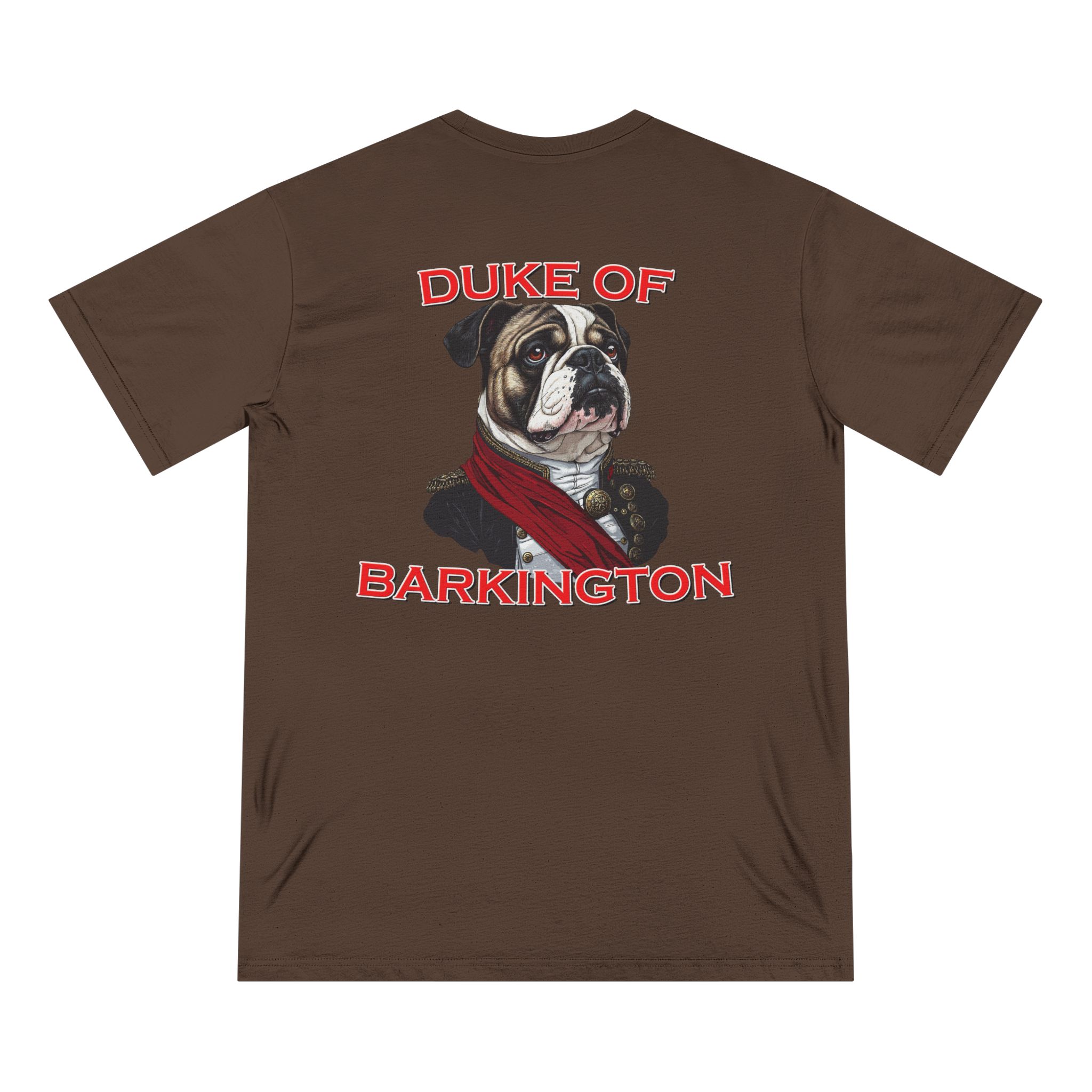 Duke of Barkington Men’s Organic Cotton T-Shirt – Bulldog Royalty Meets Everyday Style - Image 17