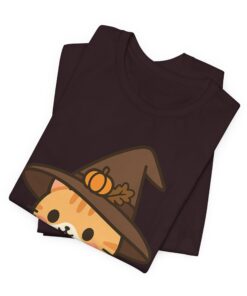 Willow the Harvest Witch Unisex Heavy Cotton T-Shirt | Harvest Witch Cat Tee - Image 41