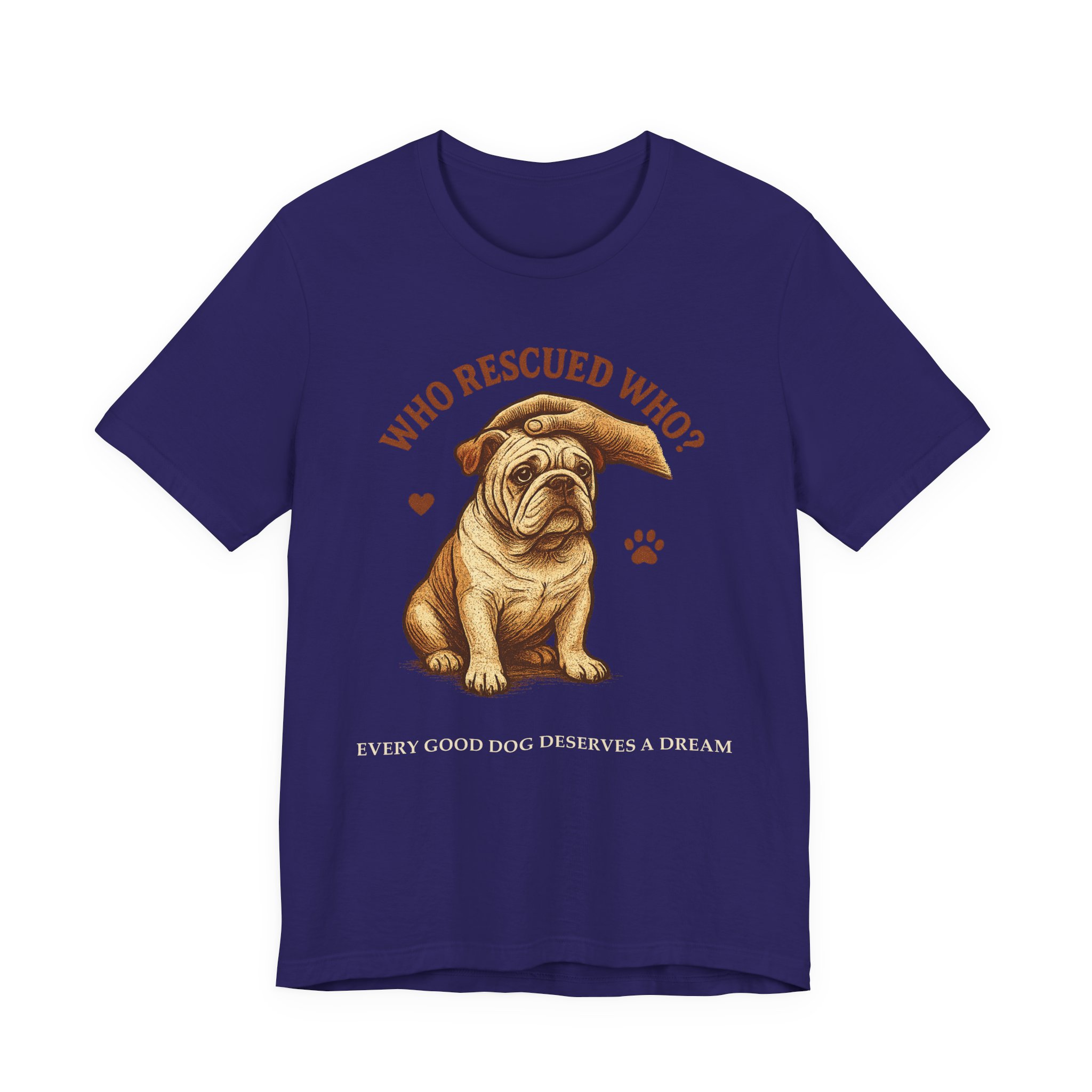 Who Rescued Who? | Duke of Barkington Rescue Edition Tee - Image 41
