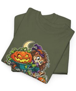Mabel the Moonlit Hedgehog Halloween T-Shirt | Gourd Night Shift - Image 28