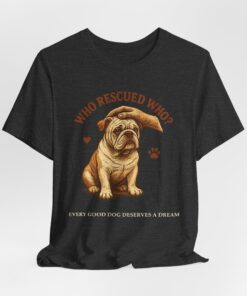 Who Rescued Who? | Duke of Barkington Rescue Edition Tee - Image 36