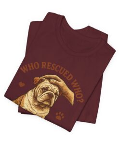 Who Rescued Who? | Duke of Barkington Rescue Edition Tee - Image 51