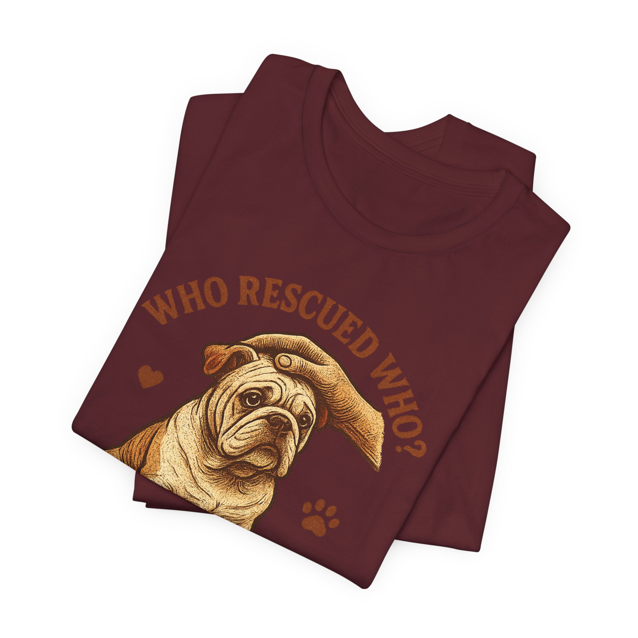Who Rescued Who? | Duke of Barkington Rescue Edition Tee - Image 51