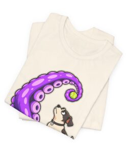 THROW IT! Dog & Tentacle Graphic T-Shirt - Image 18