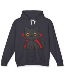 Count Purrcula Lightweight Pullover Hoodie | Count Purrcula Hoodie - Image 39