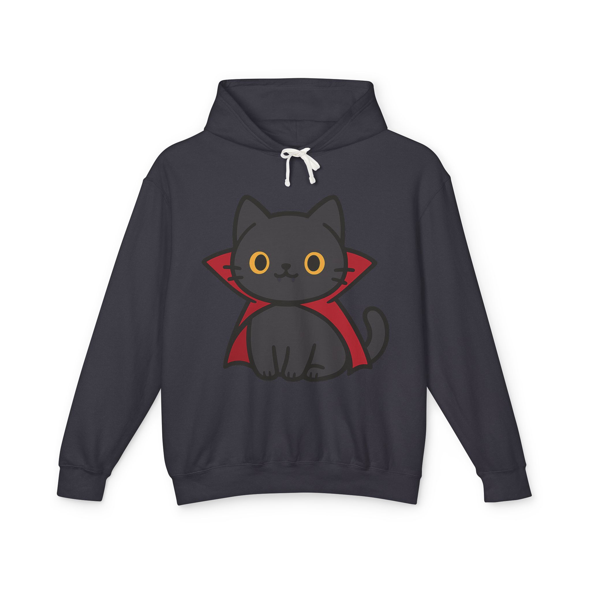 Count Purrcula Lightweight Pullover Hoodie | Count Purrcula Hoodie - Image 39
