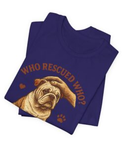 Who Rescued Who? | Duke of Barkington Rescue Edition Tee - Image 43