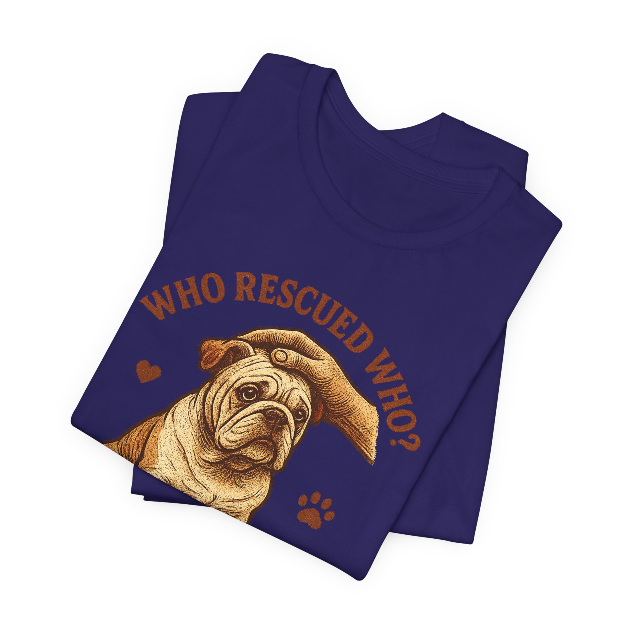 Who Rescued Who? | Duke of Barkington Rescue Edition Tee - Image 43
