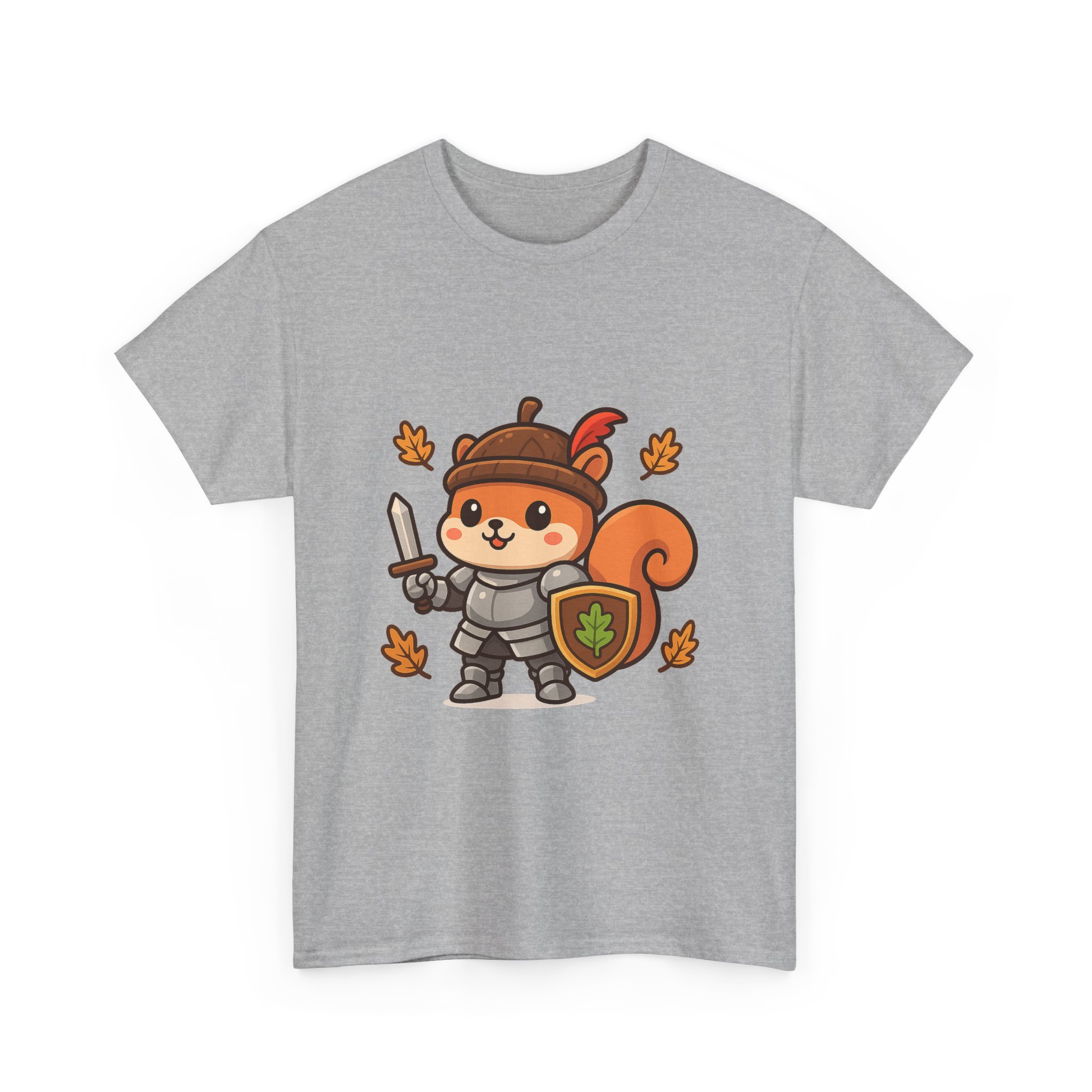 Captain Oakhelm Tee | Squirrel Knight Autumn T-Shirt - Image 9