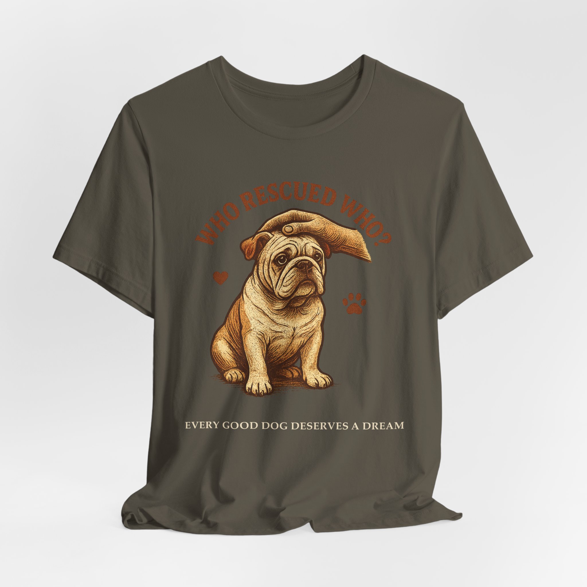 Who Rescued Who? | Duke of Barkington Rescue Edition Tee - Image 12
