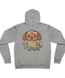 Sir Wrapsalot Hoodie | Mummy Dachshund Halloween Hooded Sweatshirt - Image 8