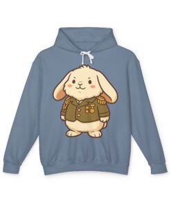 Alternative view of General Floofington Lightweight Pullover Hoodie | General Floofington Hoodie