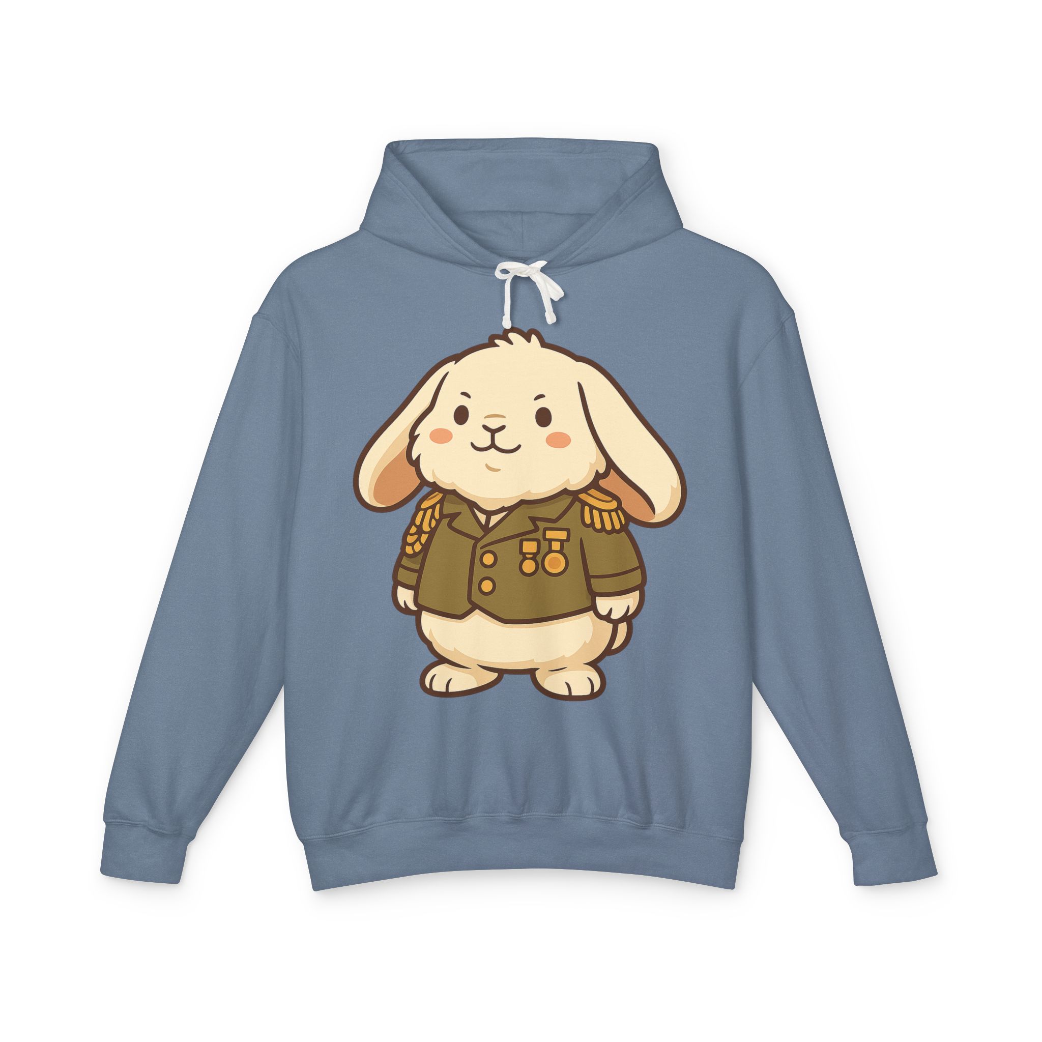 General Floofington Lightweight Pullover Hoodie | General Floofington Hoodie - Image 2