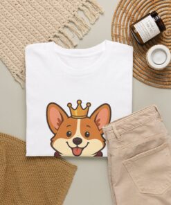 Queen Biscuit Unisex Heavy Cotton T-Shirt | Queen Biscuit T-Shirt - Image 9