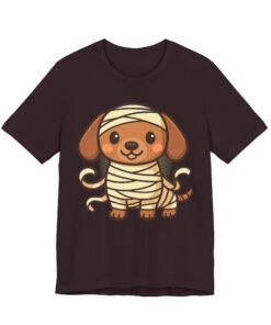 Sir Wrapsalot Tee | Mummy Dachshund Halloween T-Shirt - Image 29