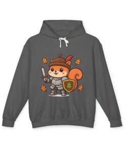Captain Oakhelm Hoodie | Squirrel Knight Autumn Hooded Sweatshirt - Image 21