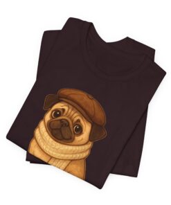 Sir Reginald Pugsley Unisex Heavy Cotton T-Shirt | Pugsley Tee - Image 37